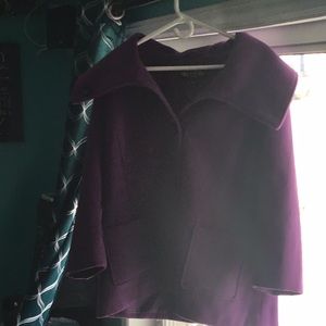 Purple blazer jacket